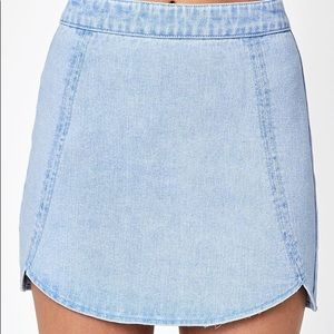 Kendall + Kylie denim tulip skirt